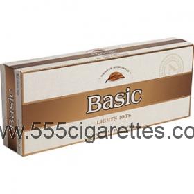Basic Gold 100's cigarettes