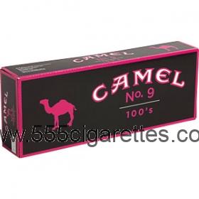 Camel No. 9 100's box cigarettes