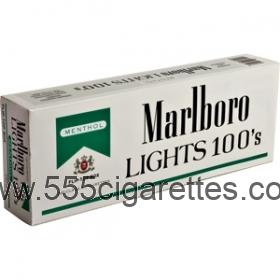 Marlboro Menthol Gold Pack 100's box cigarettes