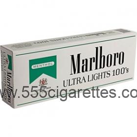 Marlboro Menthol Silver Pack 100s box cigarettes