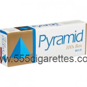 Pyramid Blue 100's Cigarettes