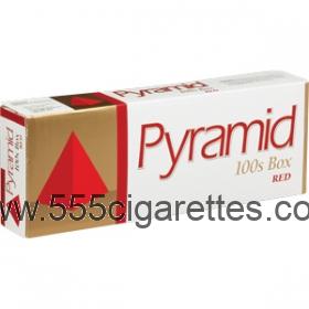 Pyramid Red 100's Cigarettes