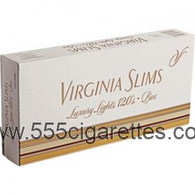 Virginia Slims 120's Gold cigarettes