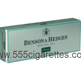 Benson & Hedges Luxury Menthol Cigarettes