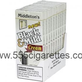  Black & Mild Cream Cigar - 555cigarettes.com