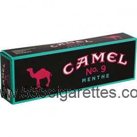 Camel No. 9 Menthol King box cigarettes