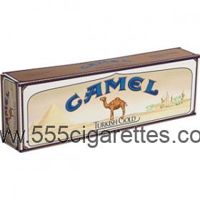 Camel Turkish Gold King box cigarettes