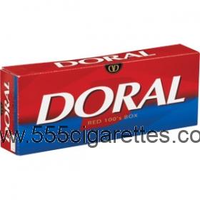 Doral Red 100's cigarettes