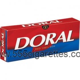 Doral Red 100's cigarettes