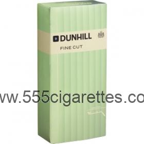 Dunhill Fine Cut Green box cigarettes