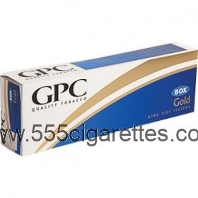 GPC Gold King cigarettes