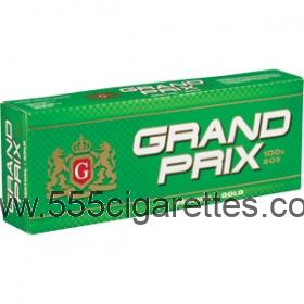 Grand Prix Menthol Gold 100's cigarettes