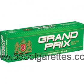 Grand Prix Menthol Gold Kings cigarettes