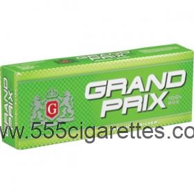 Grand Prix Menthol Silver 100's cigarettes