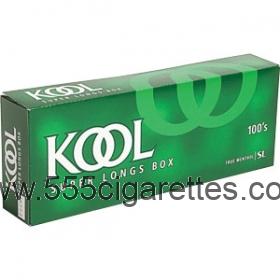 Kool 100's box cigarettes