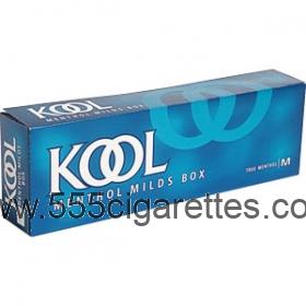 Kool Menthol Blue 85 box cigarettes - 555cigarettes.com