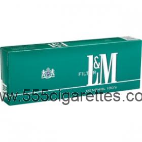 L&M Menthol 100's Cigarettes
