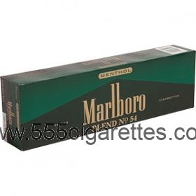 Marlboro Blend No. 54 Kings box cigarettes