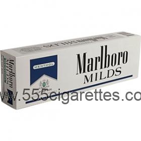 Marlboro Menthol Gold Pack box cigarettes