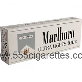 Marlboro Silver Pack 100's box cigarettes