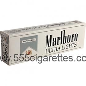  Marlboro Silver Pack box cigarettes - 555cigarettes.com