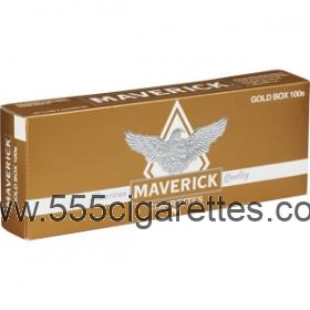 Maverick Gold 100's cigarettes