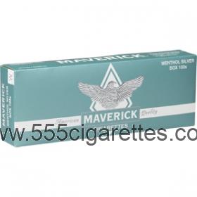  Maverick Menthol Silver 100's cigarettes - 555cigarettes.com