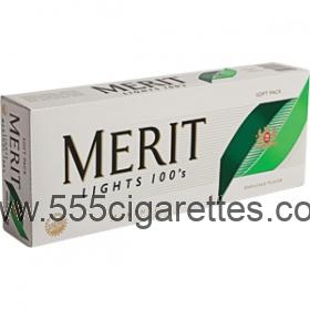 Merit Menthol 100's cigarettes