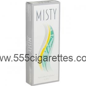 Misty Menthol Silver 100's cigarettes