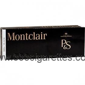 Montclair Black 100's Cigarettes