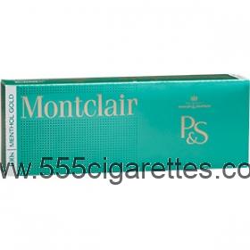 Montclair Menthol Gold 100's Cigarettes
