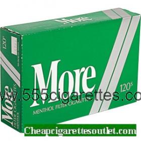 More Menthol 120's cigarettes