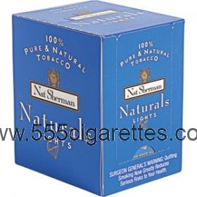 Nat Sherman Naturals Blue Cube cigarettes