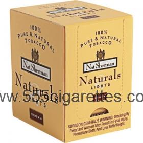Nat Sherman Naturals Yellow Cube cigarettes