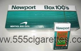 Newport 100's cigarettes 2009