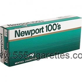 Newport 100's soft pack cigarettes