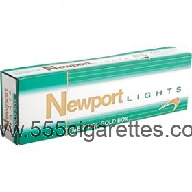 Newport Menthol Gold box cigarettes