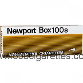Newport Non-Menthol Gold 100's Cigarettes