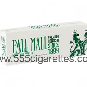 Pall Mall White King Cigarettes