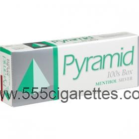 Pyramid Menthol Silver 100's Cigarettes