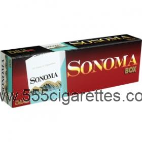 Sonoma Menthol Kings cigarettes