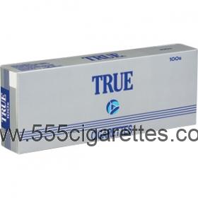 True 100's cigarettes