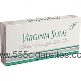  Virginia Slims 120's Menthol cigarettes - 555cigarettes.com