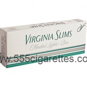 Virginia Slims Menthol Gold cigarettes