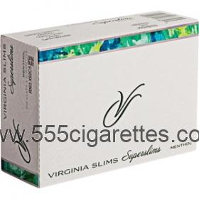 Virginia Slims Menthol Super Slim 100's cigarettes