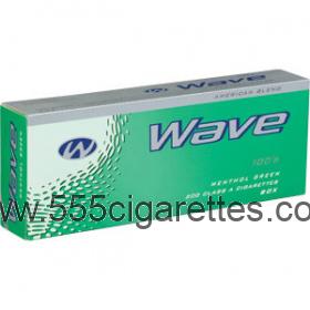 Wave Menthol Green 100's cigarettes