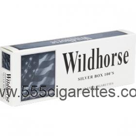 Wildhorse Silver 100's Cigarettes