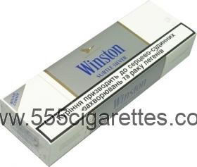 Winston Subtle Silver Cigarettes