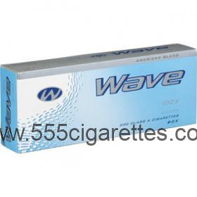 wave Silver 100's cigarettes